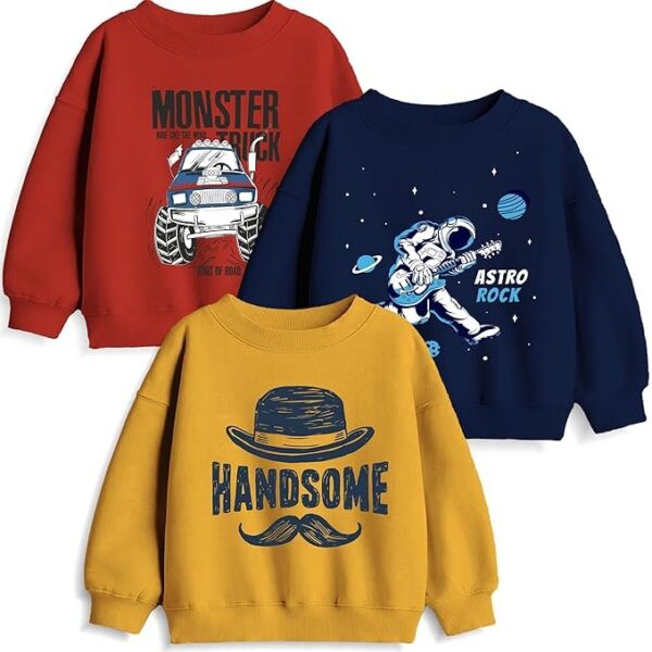 Kids' Waffle Knit Henley